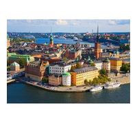 Puzzles de papel para adultos 1000 hojas (38x26cm), grandes rompecabezas clásicos, decoración de Estocolmo, Suecia, regalos de arte de decoración del hogar Número