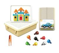 Puzzles De Puntos Educativos 3D Pensamiento Lógico con Clavos Seta
