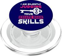 Puzzles Estoy Juzgando Silenciosamente Tu Escape Room Habilidades Juegos PopSockets PopGrip para MagSafe
