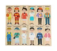 Puzzles for Adults, Collectible Interactive STEM Toy, Wood Jigsaw Puzzles with Precision Cut Pieces, Educational Puzzle Set for Youth Teens Home Traveling Schools Kindergarten, Brain Teaser Game