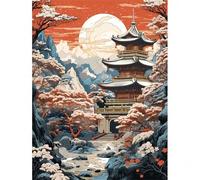 Puzzles For Adults, Jigsaw Puzzles For Adults 120 Pieces Puzzle Home Challenging Educational Games DIY Home Decoration Puzzle Gifts - Landscape Tower