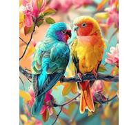 Puzzles For Adults, Jigsaw Puzzles For Adults 2000 Pieces Puzzle Home Challenging Educational Games DIY Home Decoration Puzzle Gifts - Beautiful Parrots