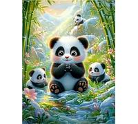 Puzzles For Adults, Jigsaw Puzzles For Adults 2000 Pieces Puzzle Home Challenging Educational Games DIY Home Decoration Puzzle Gifts - Cute Bamboo Panda