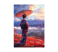 Puzzles For Adults, Jigsaw Puzzles For Adults 2000 Pieces Puzzle Home Challenging Educational Games DIY Home Decoration Puzzle Gifts - Japanese Scenery Woman