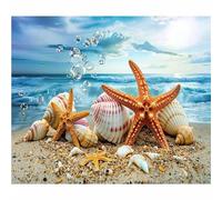 Puzzles For Adults, Jigsaw Puzzles For Adults 2000 Pieces Puzzle Home Challenging Educational Games DIY Home Decoration Puzzle Gifts - Sea Shells Starfish