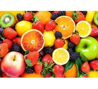 Puzzles for Adults,Jigsaw Puzzles for Adults 3000 Pieces Puzzle Home Challenging Educational Games DIY Home Decoration Puzzle Gifts,Tema:Frutas deliciosas