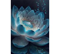 Puzzles For Adults, Jigsaw Puzzles For Adults 90 Pieces Puzzle Home Challenging Educational Games DIY Home Decoration Puzzle Gifts - Lotus Flower