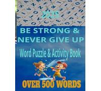 Puzzles For Adults , seniors , and teens; A Fun and Relaxing Puzzle Book