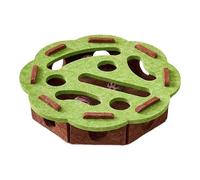 Puzzles for Cats, Interactive Felt Puzzle Game with Bell, Enrichment Toy for Kitten Hunting, Scratching, and Mental Stimulation, Fun Maze Toy for Indoor Pet Play and Training 160g