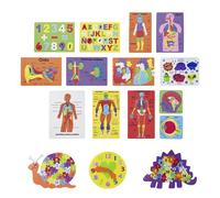 Puzzles Goma Eva Caracol 24X29.5X0.98 Cm Fixo Kids