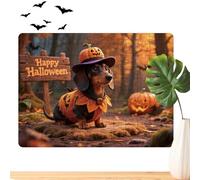 Puzzles Halloween Adultes - Jeu 130 Pièces Animaux | Activité Créative Stimulante Amusante Famille, Soirée Automne Décor Thème Fantaisie Casse-tête Loisirs Intérieur