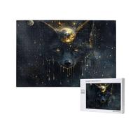 Puzzles Lobo 5000 Adultos, Puzzle Sueño con Cajas y Cartel, Juego Clásico de Puzzle Arte para Entretenimiento Adultos, Regalos de Decoración del Hogar para Pasatiempos Creativos de Mujeres 2T-998