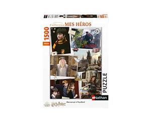Puzzles Nathan- Puzzle de 1500 Piezas - Bienvenido a Hogwarts/Harry Potter Adulto, Multicolor (Ravensburger 4005556878079)