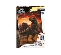 Puzzles Nathan- Puzzle de 250 Piezas - El Tyrannosaurus Rex/Jurassic World 3 Park Infantil (Ravensburger 4005556861583)