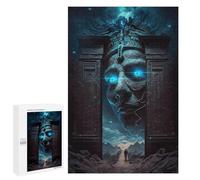 Puzzles para adolescentes 1000 piezas Portal egipcio a The Stars Puzzles para adultos Práctico juego para mejorar la memoria Actividades divertidas para el hogar 1000 PCS