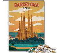 Puzzles para Adolescentes 1000 Puzzles Barcelona, Apto para Mayores de 14 Años Juegos Educativos Regalos Amigo Invisible 50x75cm