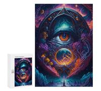 Puzzles para adolescentes 300 piezas ojo del universo -11 rompecabezas para adultos juego práctico para mejorar la memoria actividades divertidas para el hogar 300 piezas