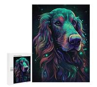 Puzzles para adolescentes, 500 piezas, rompecabezas de fantasía para perros irlandeses para adultos, juego práctico que promueve la memoria, regalos de cumpleaños únicos 500 piezas