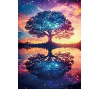 Puzzles para Adultos 1000 Piezas, Árbol de la Vida Puzzle, Educativo, Intelectual, descompresión, Divertido Juego Familiar Puzzles 1000 Piezas 75 x 50 cm