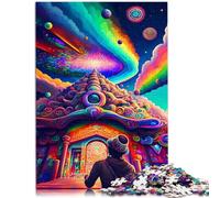 Puzzles para adultos 1000 piezas arco iris juegos educativos para el hogar juguetes DIY 26 x 38 cm regalo de cumpleaños regalos decoración de pared para adolescente 14+
