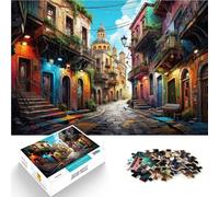 Puzzles para adultos 1000 piezas Centro Histórico de Napur Juguetes de Entretenimiento Familiar Mejorar el amor entre parejas 14.96" x 20.47"