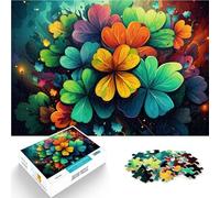 Puzzles para adultos 1000 piezas Clover Family Game para y 50x70cm con piezas de formas aleatorias totalmente encajables para los 14 años