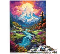 Puzzles para adultos 1000 piezas de hermosos paisajes educativos 50x70cm Alivio del Estrés Desafío Difícil