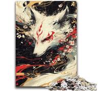 Puzzles para Adultos 1000 Piezas Dios de los Zorros para niños a Partir de 14 años Juega con Juguetes Toda la Familia 50x75cm