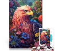 Puzzles para adultos 1000 piezas Eagles Toys Juegos educativos antiestrés, 38 x 52 cm, con póster y hoja de preguntas
