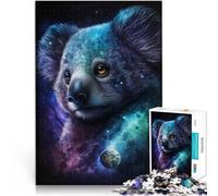 Puzzles para adultos 1000 piezas Galaxy Animal Koala Juguetes educativos Difícil de completar pero Divertidos y Humorísticos 26x38cm
