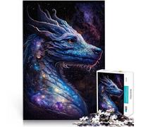 Puzzles para adultos 1000 piezas Galaxy Art Chinese Dragon Family Game para y 26 x 38 cm Decoración interior única y regalos para adolescentes de 14 años y más