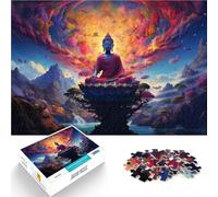 Puzzles para adultos 1000 piezas gautama buda juego estimulante juguetes para regalar a toda la familia 19,7 pulgadas x 29,5 pulgadas para los 14 años
