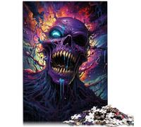 Puzzles para adultos 1000 piezas Juego intelectual extraterrestre 50x70cm Desafío de inteligencia cerebral Juguetes adictivos para adolescentes a partir de 14 años