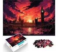 Puzzles para adultos 1000 piezas London Imposible Puzzle Diversión en el Hogar Actividades, Regalo de cumpleaños, Regalos de Viaje, 19.7 pulgadas x 29.5 pulgadas para adolescentes 14+
