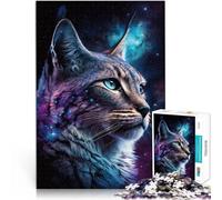 Puzzles para adultos 1000 piezas Lynx Animal Galaxy Juegos educativos para el hogar Juguetes DIY 50x70cm Juego estimulante y juego familiar