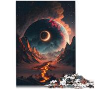 Puzzles para adultos 1000 piezas Más allá del horizonte Rompecabezas interesantes para reducir el estrés 50x70cm Juego educativo para cumpleaños Navidad