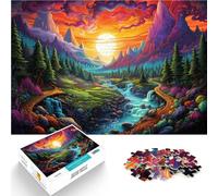 Puzzles para adultos 1000 piezas Paisaje Concurso de velocidad hecho a mano Ofrezca regalos para toda la familia 19.7 pulgadas x 29.5 pulgadas para adolescentes a partir de 14 años