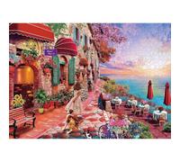 Puzzles para Adultos 1000 Piezas, Paisaje Pueblo Costero Puzzle, Educativo, Intelectual, descompresión, Divertido Juego Familiar Puzzles 1000 Piezas 75 x 50 cm