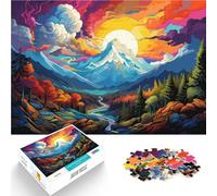 Puzzles para adultos 1000 piezas Pirineos Decoración del hogar Puzzle Juguetes 19.7 pulgadas x 29.5" Regalo de cumpleaños de Navidad