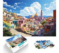 Puzzles para adultos 1000 piezas Provence Family Game para y 26 cm x 38 cm Ayuda al cerebro a ejercitar juguetes adictivos para cultivar la paciencia