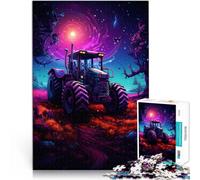 Puzzles para adultos 1000 piezas Puzzle Tractor Precision Cut 19.7" x 29.5" Regalo de cumpleaños de Navidad para adolescentes 14 años y más