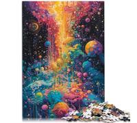 Puzzles para adultos 1000 piezas Puzzles de arte psicodélico Obra de arte 50x70cm Regala regalos para toda la familia para adolescentes a partir de 14 años