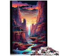 Puzzles para adultos 1000 piezas rompecabezas American Grand Canyon Educational Challenge 26x38cm es ideal como regalo para toda la familia