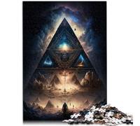 Puzzles para adultos 1000 piezas secretos de la pirámide Alivio del Estrés 50x70cm Mejorar el amor entre parejas para adolescentes de 14 años y mayores