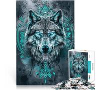 Puzzles para adultos 1000 piezas Sueños Lobo Familia Entretenimiento Juguetes 26x38cm Regalo de cumpleaños Regalos Decoración de pared para adolescente 14+