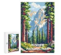 Puzzles para adultos 1000 unids Yosemite National Park Puzzles para adolescentes, juguetes antiestrés, regalos para mujeres, actividades divertidas en el hogar 1000 unids