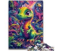 Puzzles para Adultos de 1000 Piezas de Dinosaurios para bebés a Partir de 14 años Toda la Familia 26x38cm