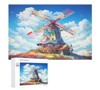 Puzzles para adultos de varios colores, rompecabezas de 1000 piezas, para niños a partir de 12 años, puzles de madera para decoración del hogar, (75 x 50 cm)