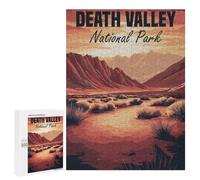 Puzzles para adultos Death Valley National Park Puzzles para adultos - Juguetes para montar a sí mismo, divertidos y originales - Regalos únicos para cumpleaños o Navidad 500 PCS
