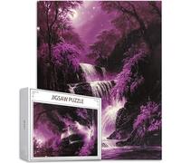 Puzzles para Adultos, Puzzle 3000 Piezas Bosque Rompecabezas Adultos Pieza de Madera Juegos, Obra de Arte de Juego de Rompecabezas, Jigsaw Puzzle Caer para Decoración del Hogar Regalos 122x81cm D-879